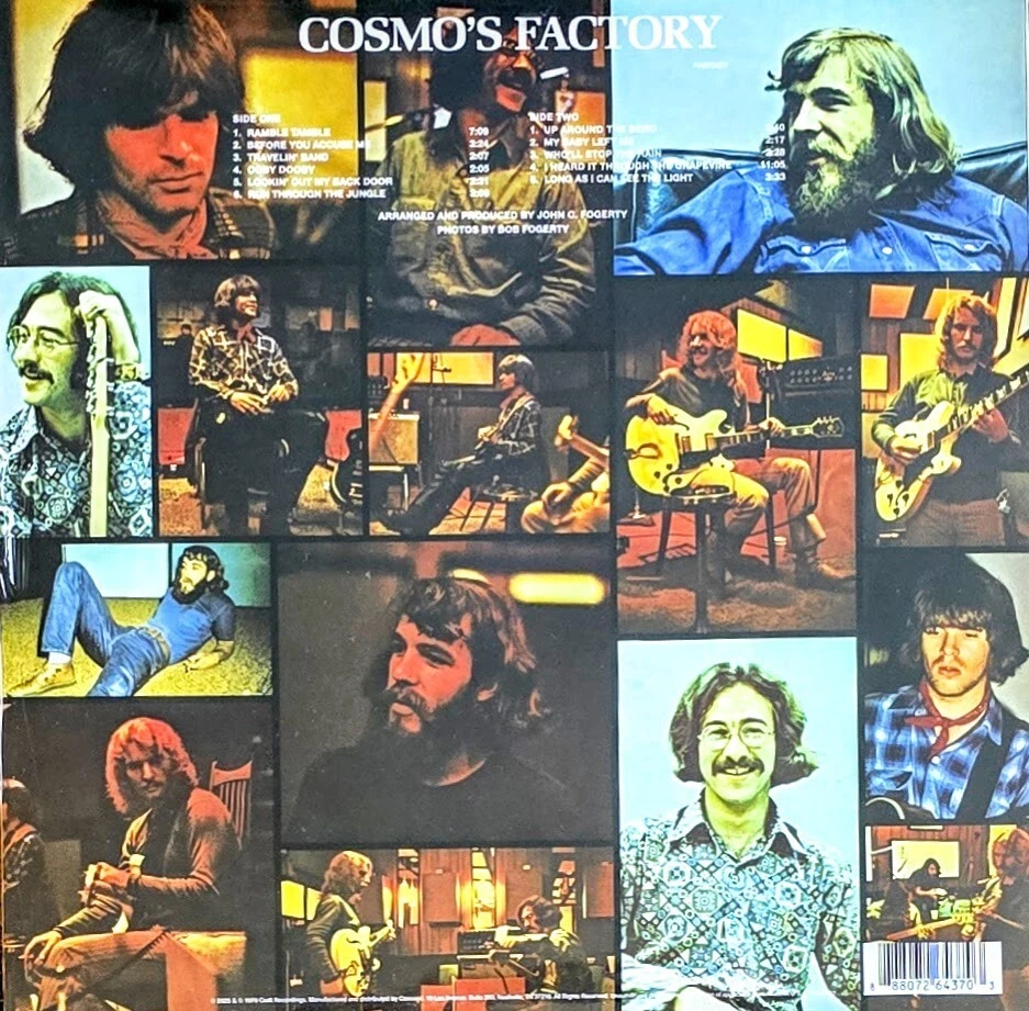 CREEDENCE CLEARWATER REVIVAL - COSMO'S FACTORY - RED VINYL LP " NEW, SEALED " - Image 2 of 2