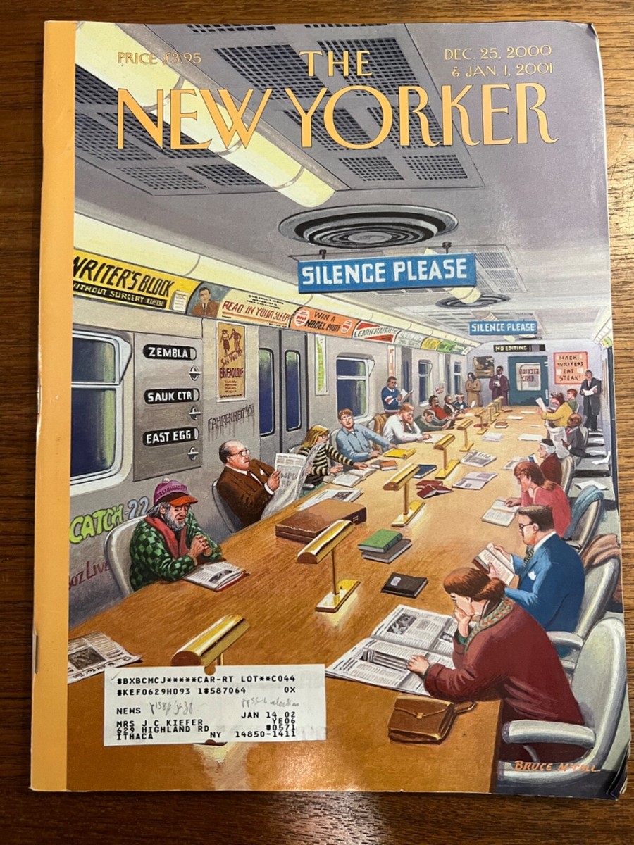 New Yorker Magazine 2001 2000 Vintage Complete Original Cover | eBay