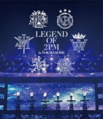 2PM　LIVE　Blu-ray 2PM LEGEND OF 2PM in TOKYO DOME Blu-ray Japan BVXL-38