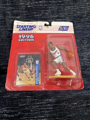 NIP 1996 EDITION STARTING LINEUP POOH RICHARDSON W/CARD
