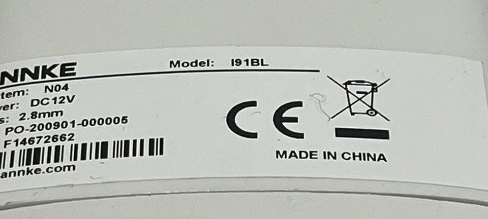 ANNKE 4K POE Cámara IP de Seguridad Color Noche C800 LOTE DE 2 CÁMARAS CON ACCESORIOS Foto 3 de 4