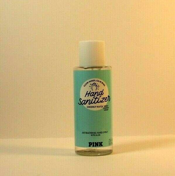 Victoria's Secret PINK Sanitizer Spray Coconut Water 8.4 fl oz Full Size NEW