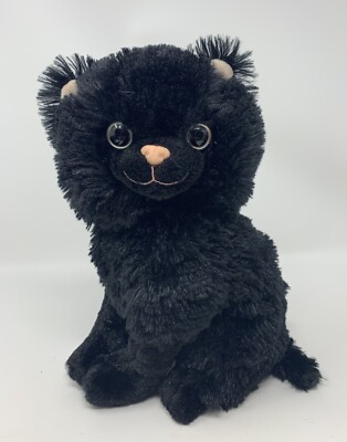 black cat teddy bear
