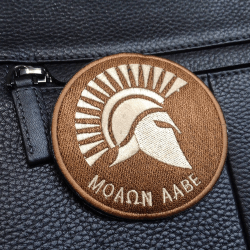 PARCHES MOLON LABE KING OF SPARTA Gancho Táctico del Ejército PARCHE - Imagen 3 de 6