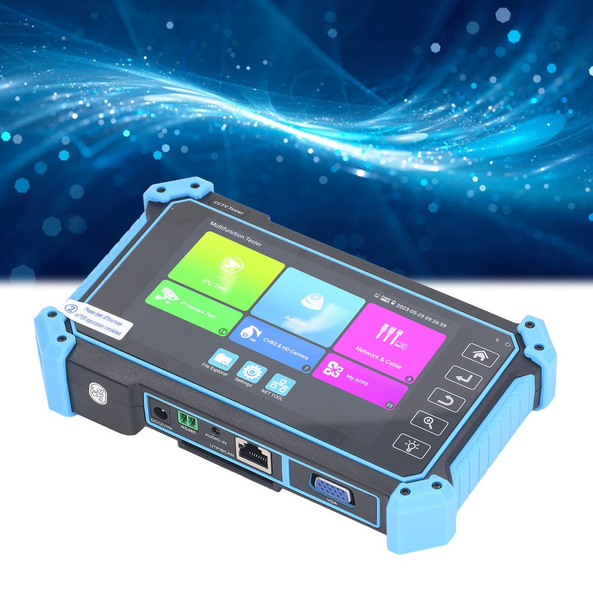 Tester CCTV Per Telecamere CVI/TVI/AHD - Schermo 5", Batteria 5200mAh, Per Installazione E Manutenzione - Foto 7