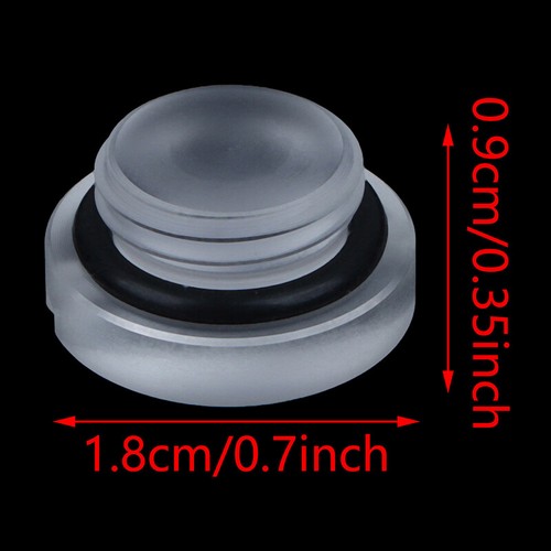 2 Stück Matte G1/4-Wasserstecker Acryl-Wasser-Stopp-Verriegelung knopf - Bild 3 von 12
