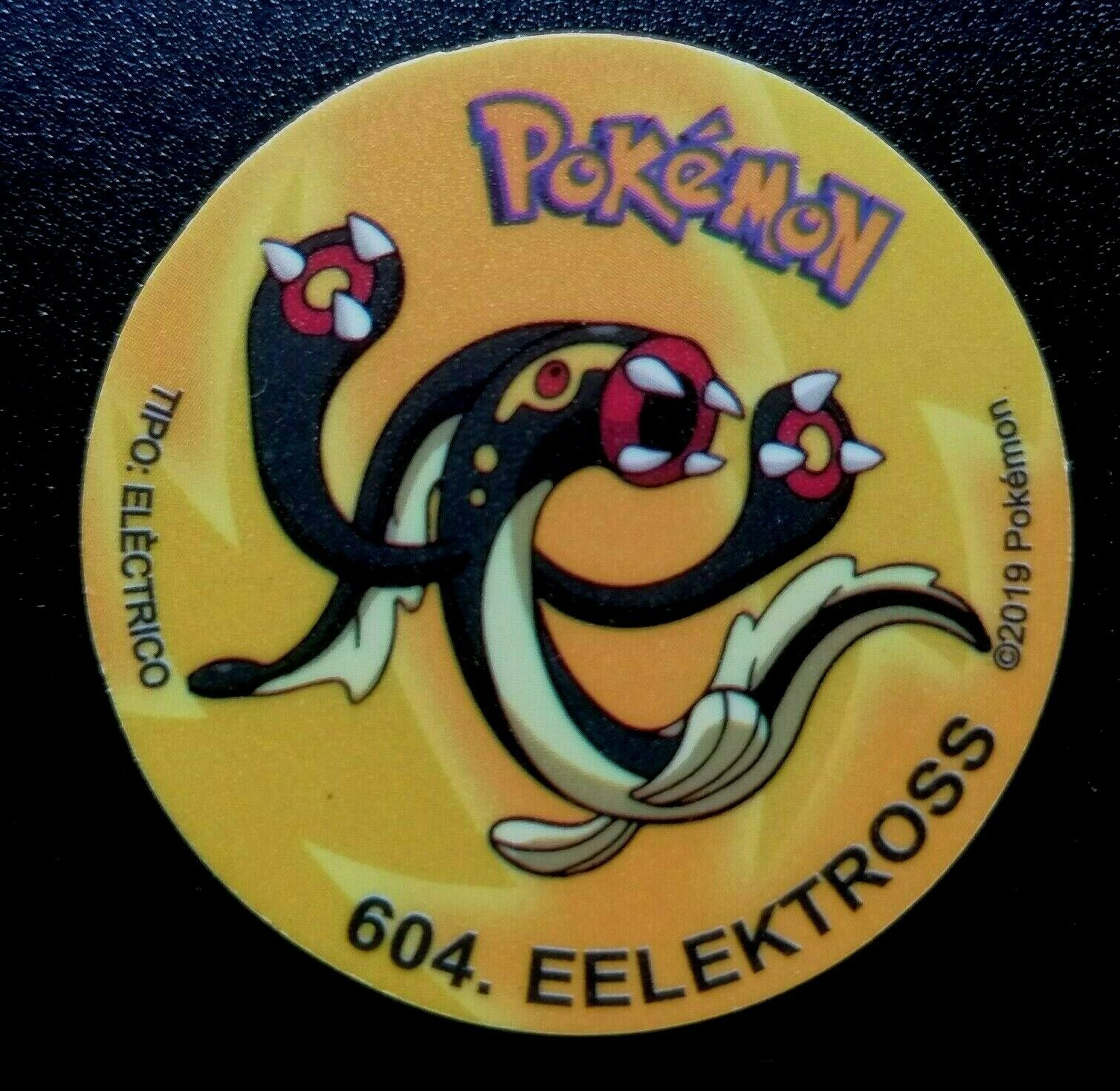 TAZO POKEMON DKV #489 PHIONE 2019 Sinnoh PERU South America Pogs Flips Taps