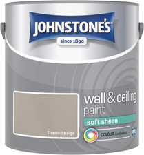 Johnstone's Wall & Ceiling Soft Sheen Toasted Beige 2.5L