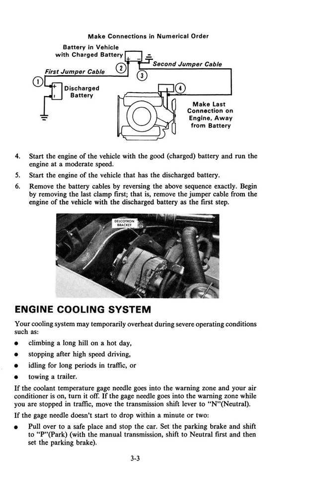 Chevrolet Corvette 1980 manual del propietario Foto 4 de 4