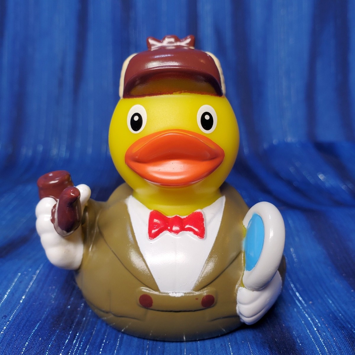 Sherduck Holmes Detective Rubber Duck from Sherlock fans Bernfried