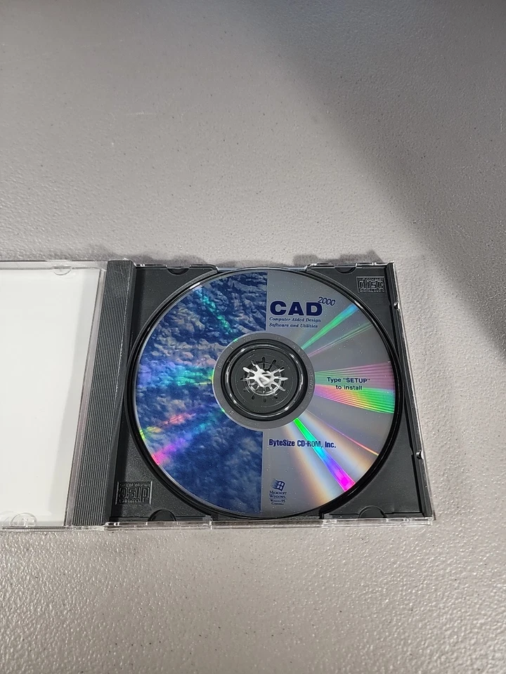 CAD 2000 Software / Utilities CD Win95 / 3.1/ Dos Over 180 programs - Image 2 of 3