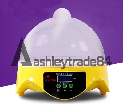 7 Egg Micro Incubator Home Chicken     Hatch Tool Mini Automatic Digital #A6-37