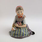 Royal Copenhagen Porcelain 3 3/4" Slesvig Girl Figurine (12417)