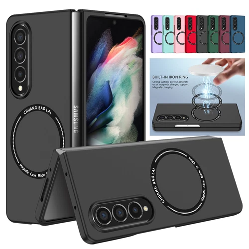 Case For Samsung Galaxy Z Fold5/4 Fold3 Shockproof Mag Safe Magnetic Slim Cover - Picture 1 of 88