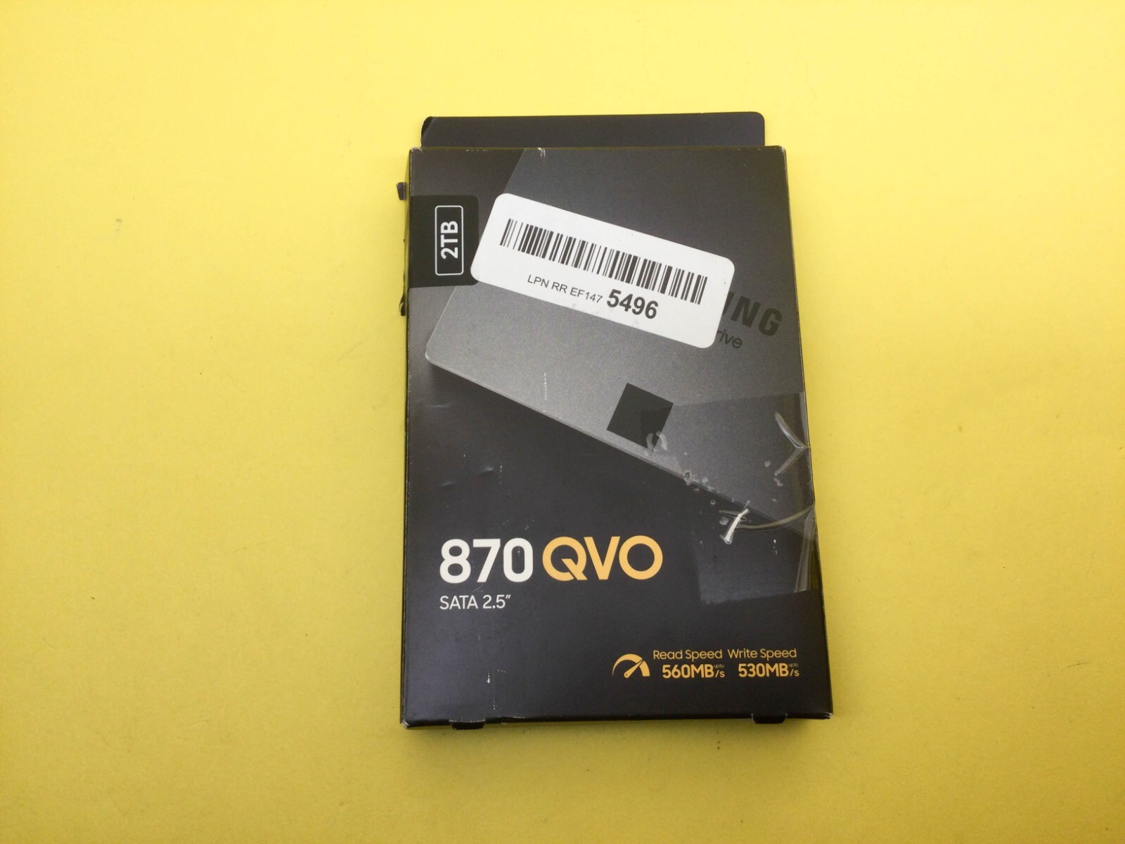 Samsung 870 QVO 2TB Solid State Drive 2.5" SATA SSD MZ77Q2T0B/AM New