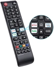 Replace Remote Control fit for Samsung UHD Curved 4K Smart TV UN55RU7300PXPA
