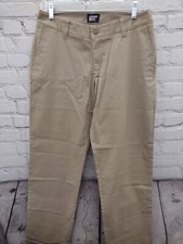 Lands End Women's Uniform Pants, Khaki, Size 4