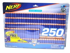 NEW IN PACKAGING OFFICIAL NERF N-STRIKE ELITE SERIES 250-DART REFILL PACK