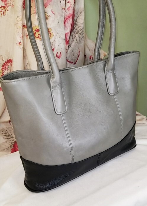 AMERI LEATHER Pebbled Leather Shoulder Tote Handb… - image 6