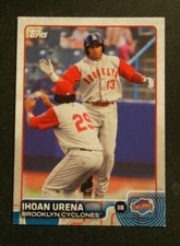 2015 Topps Pro Debut, Brooklyn Cyclones - JHOAN URENA - Dominican Republic