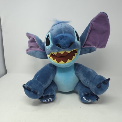 Disney Stitch Talking Build-a-Bear Workshop Plush Stuff Animal 14'' B-A-B