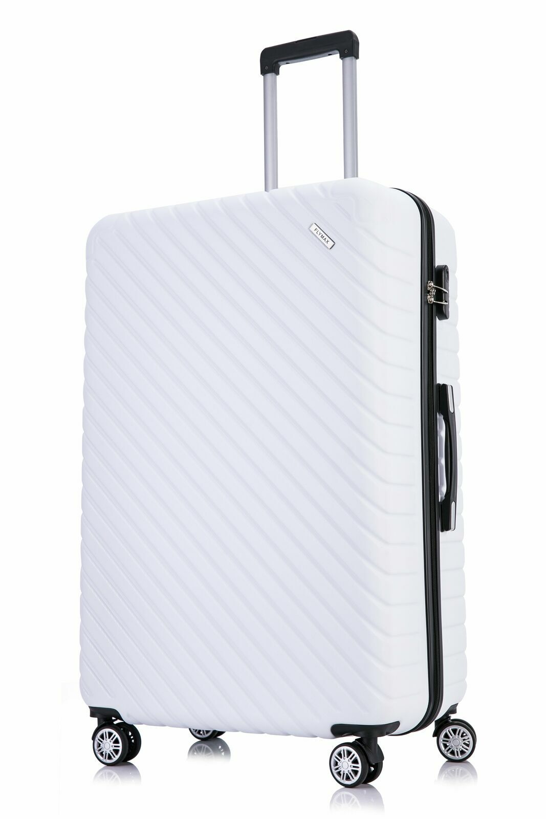 XL Large 4 Wheel Suitcases Lightweight ABS HardShell Luggage Medium