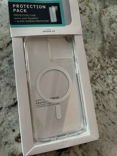 Pelican IPhone 13 Clear Case and Screen Protector ~ New - Picture 3 of 6