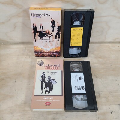 Fleetwood Mac VHS Lot - The Dance - Rumours - Tested