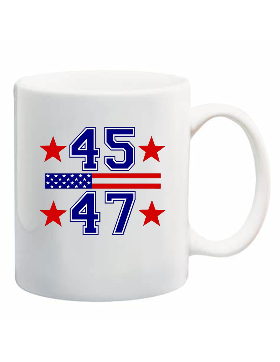 Trump 2024 Cup Gift Coffee Ceramic Mug Home Office Donald Trump President  Cup