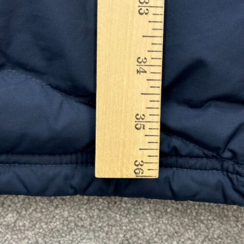 Patagonia Jacket Womens Small Blue Duck Down With It Parka Puffer Hood Coat Lady - Picture 13 of 14