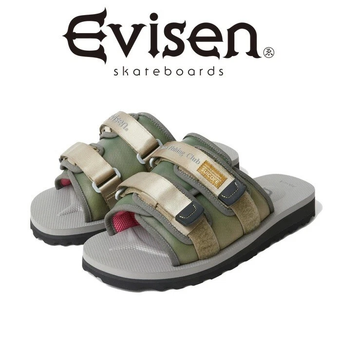 Evisen Skateboards / Chaos Fishing Club SUICOKE MOTO collaboration sandal
Opens in a new window or t