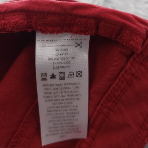 Pendleton Solid Red Skirt Womens Size 16 - Picture 8 of 8