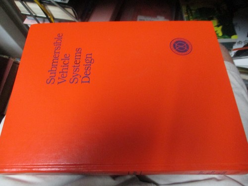 Tauchfahrzeugsysteme Design von E. Eugene Allmendinger, 1990 Hardcover Sehr guter Zustand