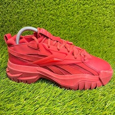 Reebok Club C Card  V2 Boys Size 5.5Y Mars Red Outdoor Walking Shoes Sneakers