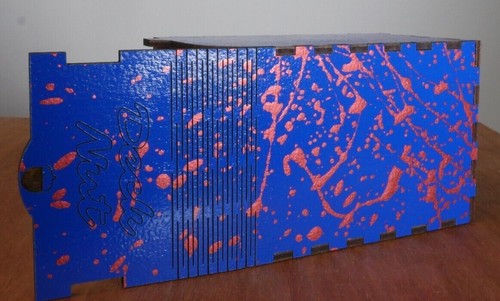 MTG Life Total ~ DECK BOX ~ Hand-Painted Wood - Deck Nut - Magic - Commander EDH - Picture 27 of 28