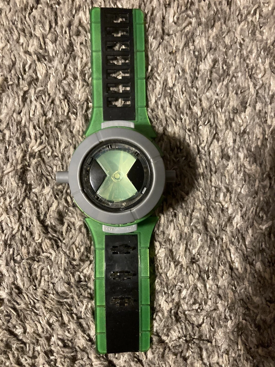 Ben 10 Omnitrix Cartoon Network Bandai 2008 Original Watch No Back Does  Work! | eBay