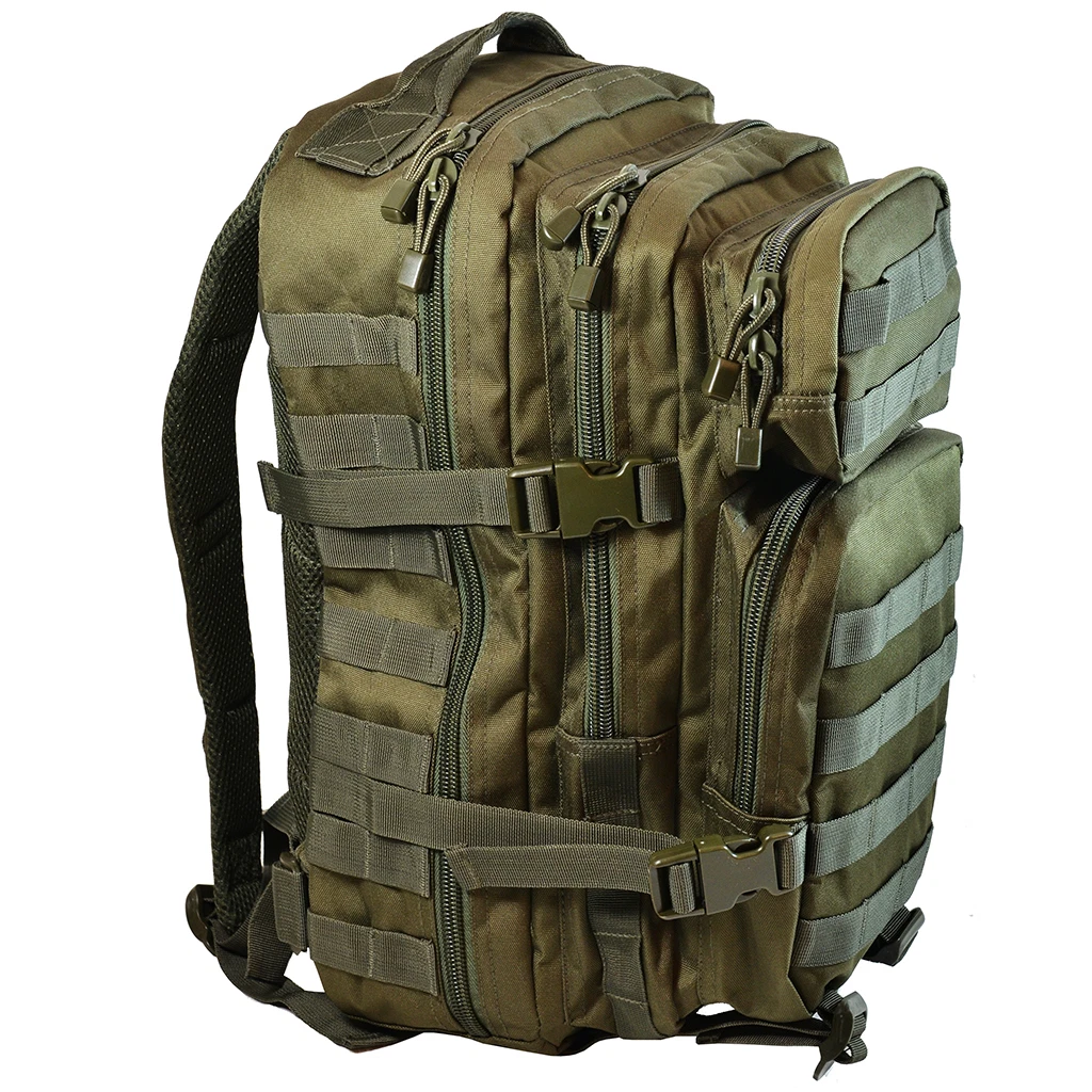 OLIVE GREEN Molle RUCKSACK Assault Small 20L BACKPACK Tactical Army Day  Pack