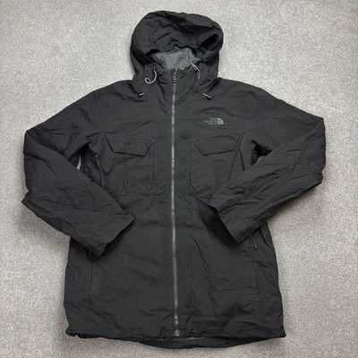 North Face Jacke Erwachsene Small schwarz Dryvent Windbreaker Kapuze Regenmantel Herren