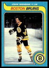 1979-80 Topps NmMt John Wensink Boston Bruins #182