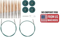 Sunstruck Interchangeable Needle Set:Bulky Edition, US needle sizes 13,15,and 17