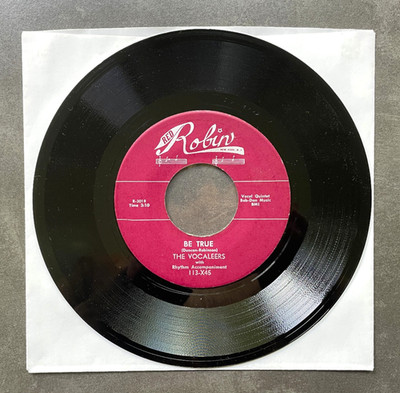 7'' The Vocaleers - Be True - US Doo Wop