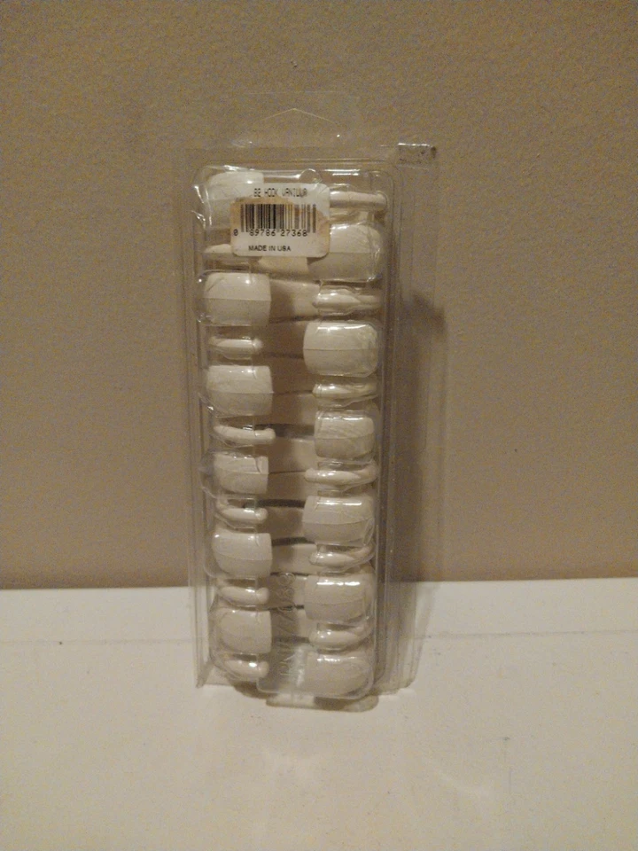 Легкие крючки 12 занавески для душа крючки цвета слоновой кости совершенно новые - Изображение 2 из 2