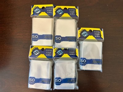 Lot Of 225+ Fantasy Flight Mini America Board Game Clear Sleeves 41x63mm