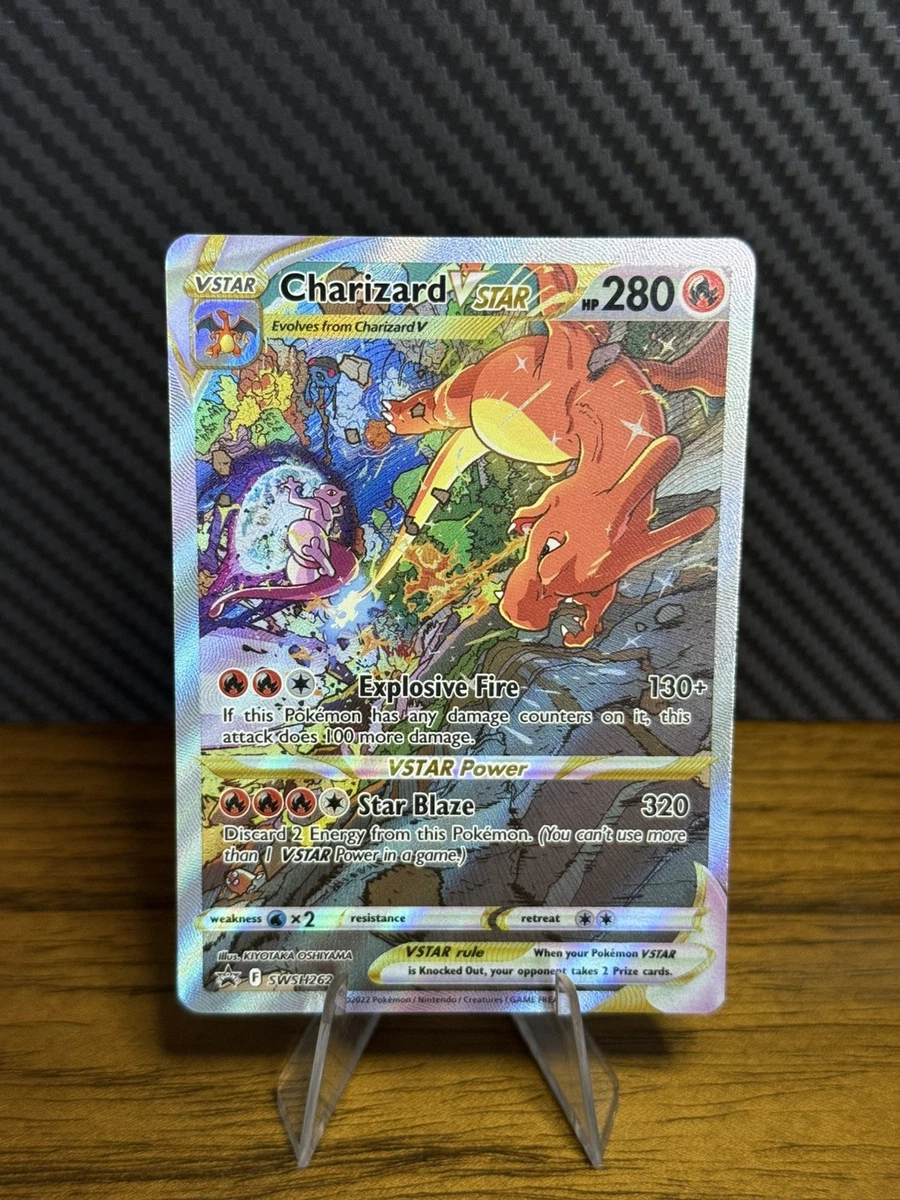charizard v star pokemon card value VSTAR (2022) Brilliant Stars - 174/172 Weakness / Resistance / Retreat Cost Charizard VSTAR (Secret) - SWSH09: