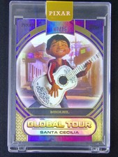 2025 Topps Chrome Disney Pixar Miguel Santa Cecilia Golden Icons Purple /15