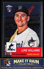 Luke Williams 2022 Topps Chrome Platinum Anniversary #371 Marlins Rookie RC