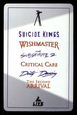 Live Entertainment 4 of Hearts Single Swap Collectible Movie Promo Film Card