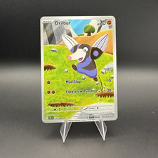 Pokémon TCG Drilbur 124/086 SV Black Bolt Illustration Rare Holo Basic 70 HP on eBay