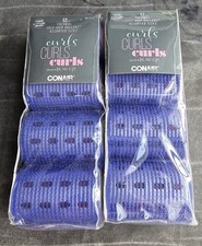 Conair Hair Curl Self Grip Rollers For Everyday USe- 2 Pack Of 12pcs