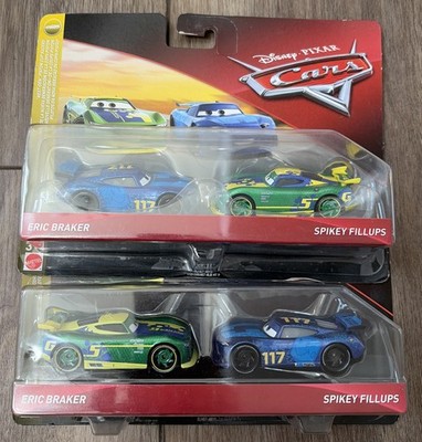 Disney Cars 3 Eric Braker & Spikey Fillups Flipped Variant Both Variants 2018